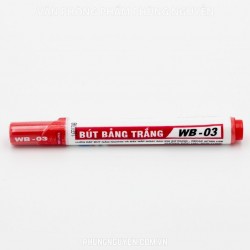 Bút viết bảng Thiên Long wb03 - Đỏ Bút viết bảng Thiên Long wb03 - Đỏ