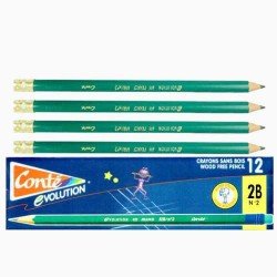 Bút chì pháp có tẩy 655