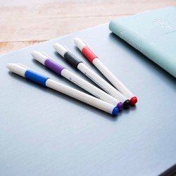 Bút thiên long Gel 012 đen