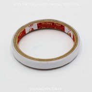 Băng dính 2 mặt 1cm Băng dính 2 mặt 1cm