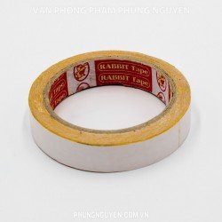 Băng dính 2 mặt dầu vàng 2fx12m Băng dính 2 mặt dầu vàng 2fx12m