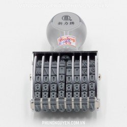 Dấu Ngày tháng Shiny N38-5mm 8 số