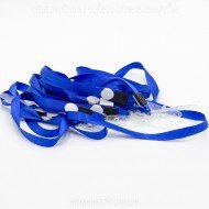 Dây thẻ lụa có cúc bấm