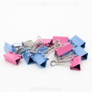 Kẹp bướm màu Deli 15mm Kẹp bướm màu Deli 15mm