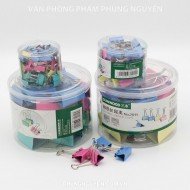 Kẹp bướm màu Sunwood  15mm Kẹp bướm màu Sunwood  15mm