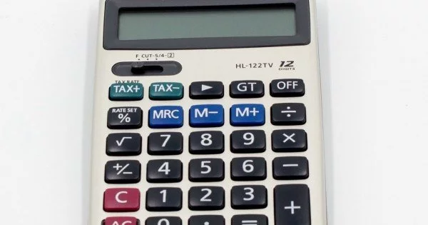 Hl 122tv Electronic Calculator Casio Máy Tính Casio HL 122TV