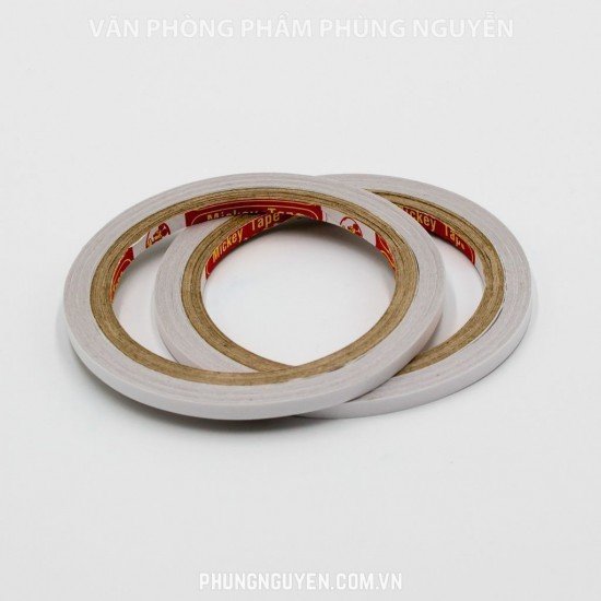 Băng dính 2 mặt 0.5cm (Dày) Băng dính 2 mặt 0.5cm (Dày)
