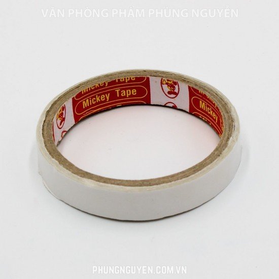 Băng dính 2 mặt 1.5cm Băng dính 2 mặt 1.5cm