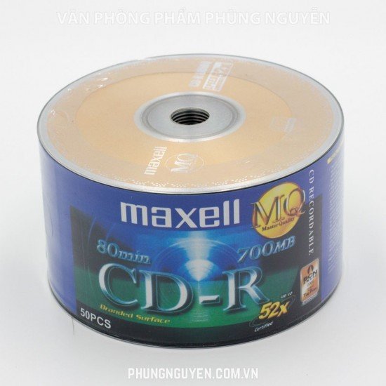 Đĩa CD Maxell (50C/Cọc)