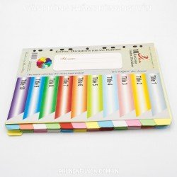 Chia file giấy 10 màu Chia file giấy 10 màu