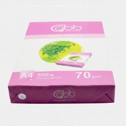 Giấy Bãi Bằng hồng A4 70/84