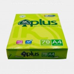 Giấy IK Plus A4 70/92 Giấy IK Plus A4 70/92