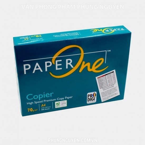 Giấy Paper One A4 70/92