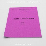 Phiết xuất kho A5 Phiết xuất kho A5