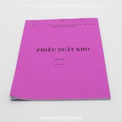 Phiết xuất kho A5 Phiết xuất kho A5