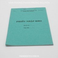 Phiếu nhập kho A5