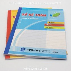 Sổ KT Tổng Hợp 120 Trang Sổ KT Tổng Hợp 120 Trang