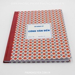 Sổ công văn đến 240 Trang Sổ công văn đến 240 Trang