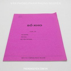 Sổ kho A4 Sổ kho A4