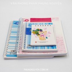 Sổ lò xo A6 200 Trang