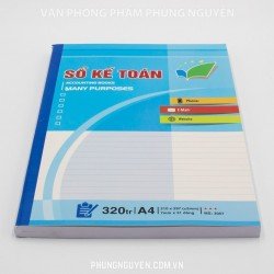 Sổ KT Tổng Hợp 320 Trang Sổ KT Tổng Hợp 320 Trang